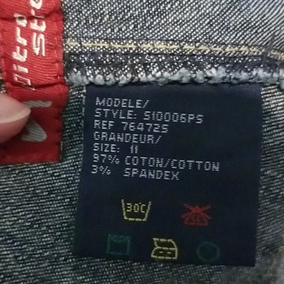 Nitro stretch dark flare jean size 11 - Picture 4 of 6